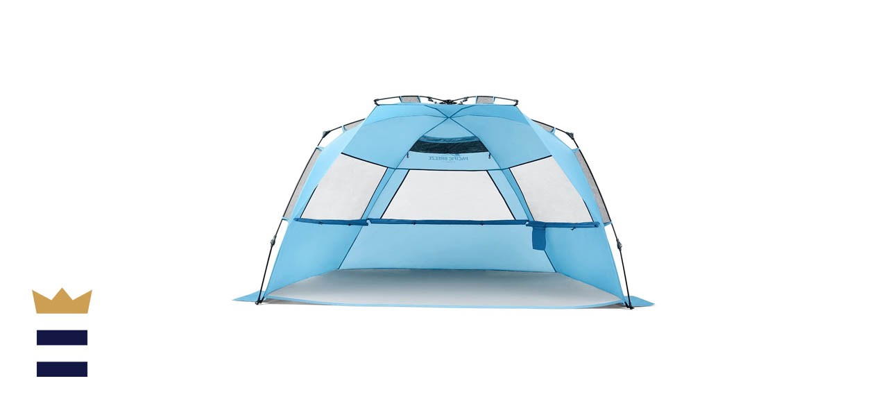  Pacific Breeze Easy Setup Beach Tent