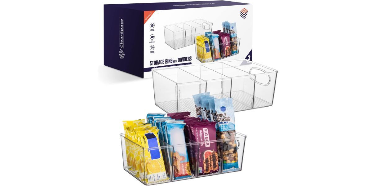 ClearSpace Pantry Snack Organizers