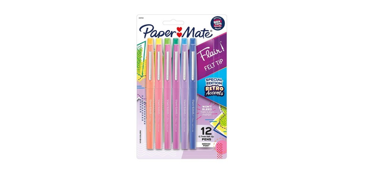 Paper Mate Retro Accents Flair Pens