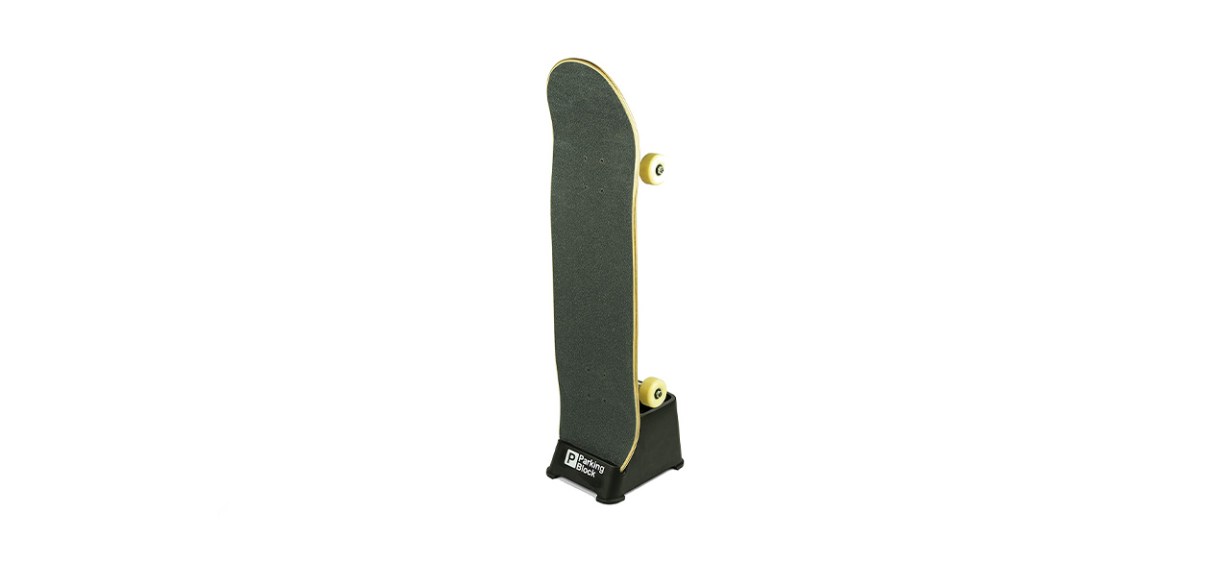 Parking Block Skateboard Storage