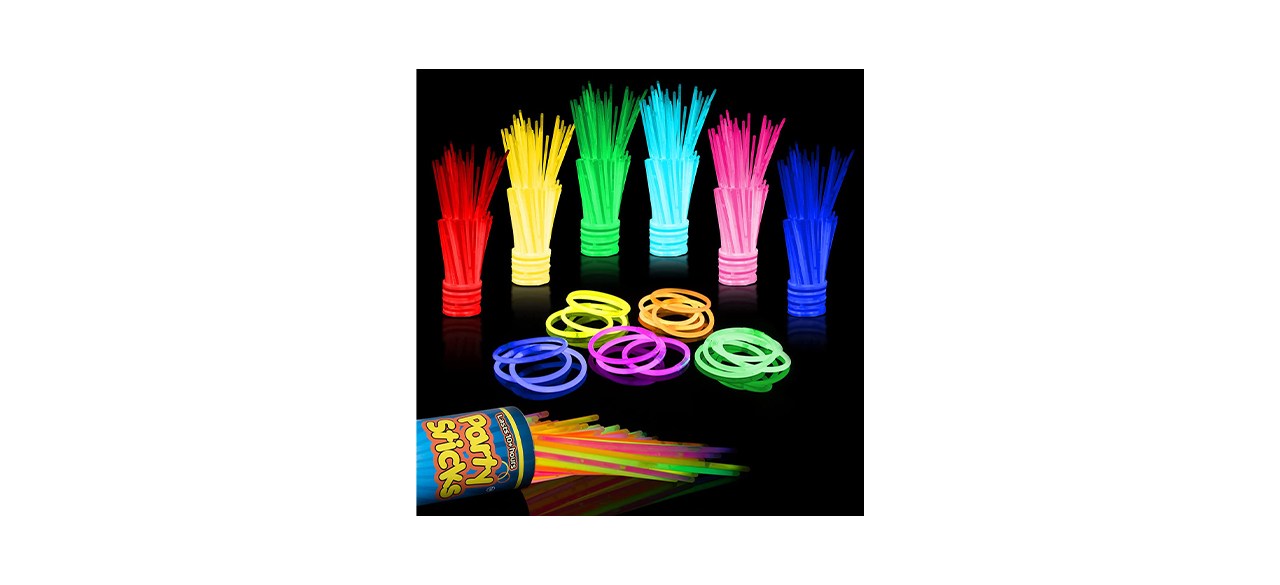 PartySticks 8-Inch Multi-Colored Glowsticks