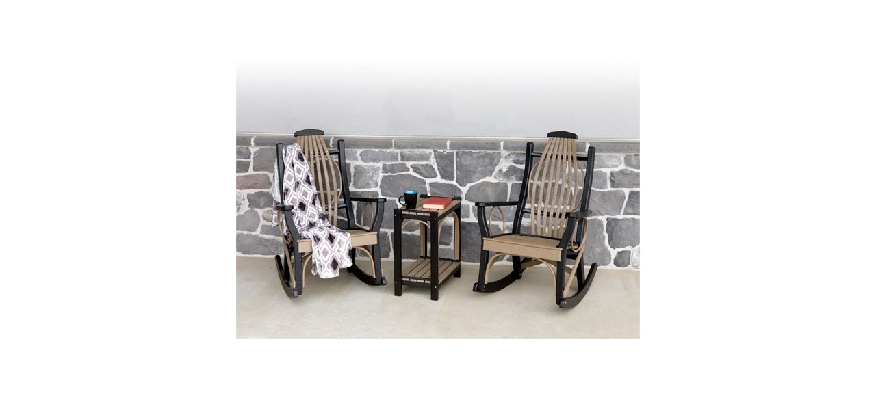 Plastic patio furniture