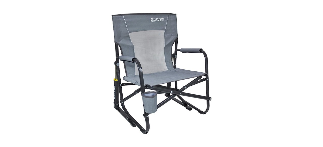 GCI Outdoor FirePit Rocker Portable Folding Low Rocking Chair