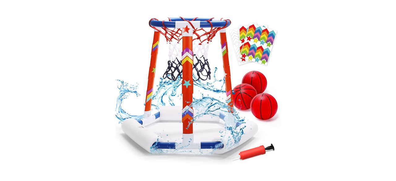 Sploosh Floating Pool Basketball Hoop