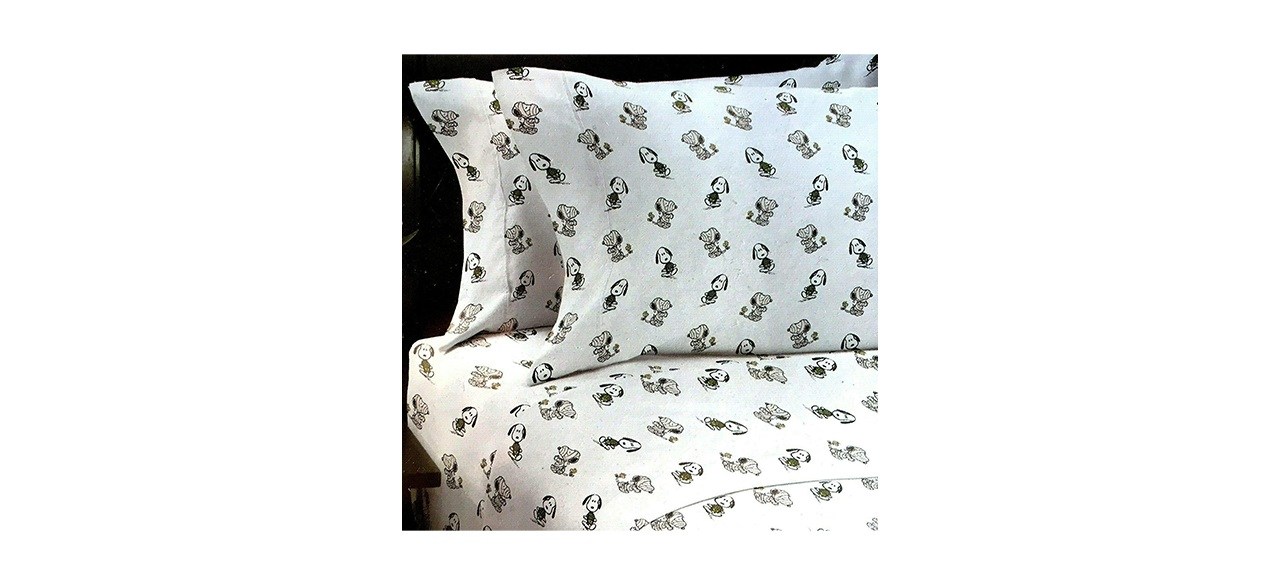 Berkshire-Blanket-Home Peanuts Snoopy Halloween Sheet Set