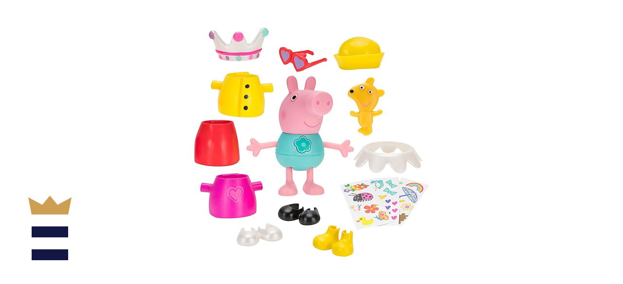 peppa pig talking dress up peppa large figure