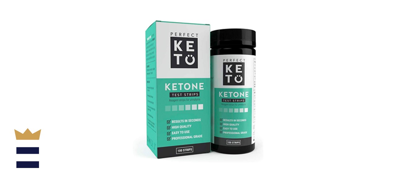 Perfect Keto Test Strips - Best for Testing Ketones in Urine on Low Carb Ketogenic Diet