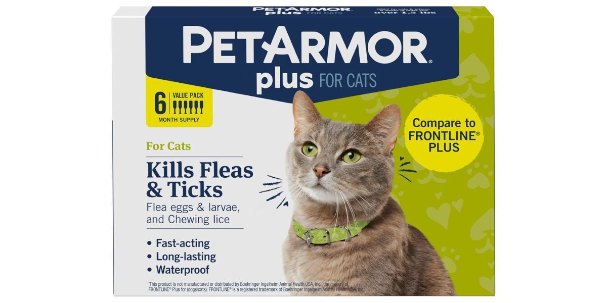 PetArmor Plus Flea and Tick Prevention for Cats
