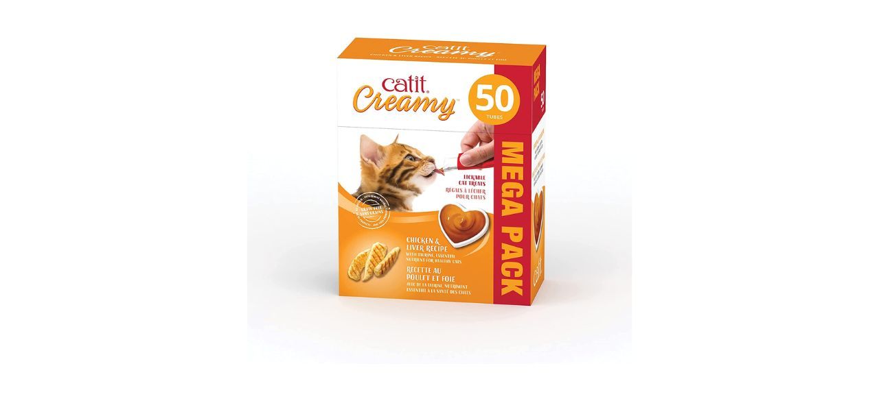 Catit Creamy Lickable Cat Treat