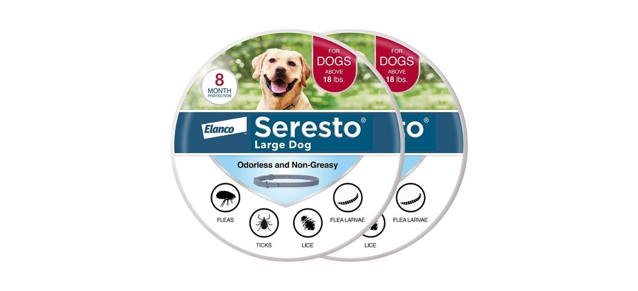 Seresto Large Dog Flea and Tick Treatment and Prevention Collar 