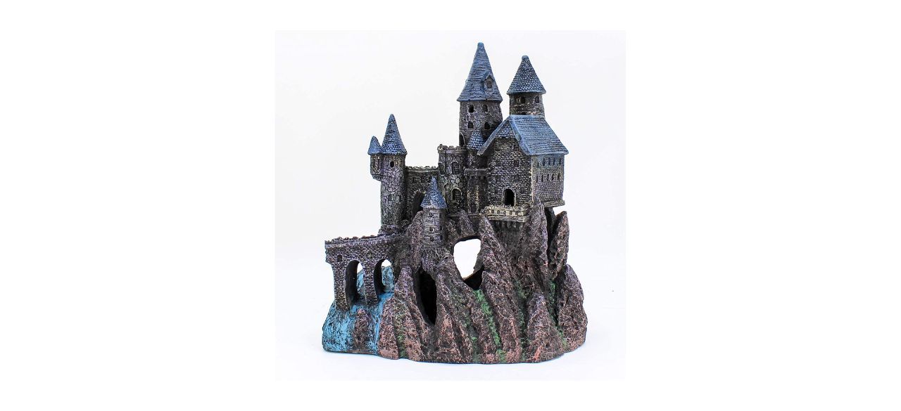 Penn-Plax Age-of-Magic Wizard’s Castle Aquarium Decoration