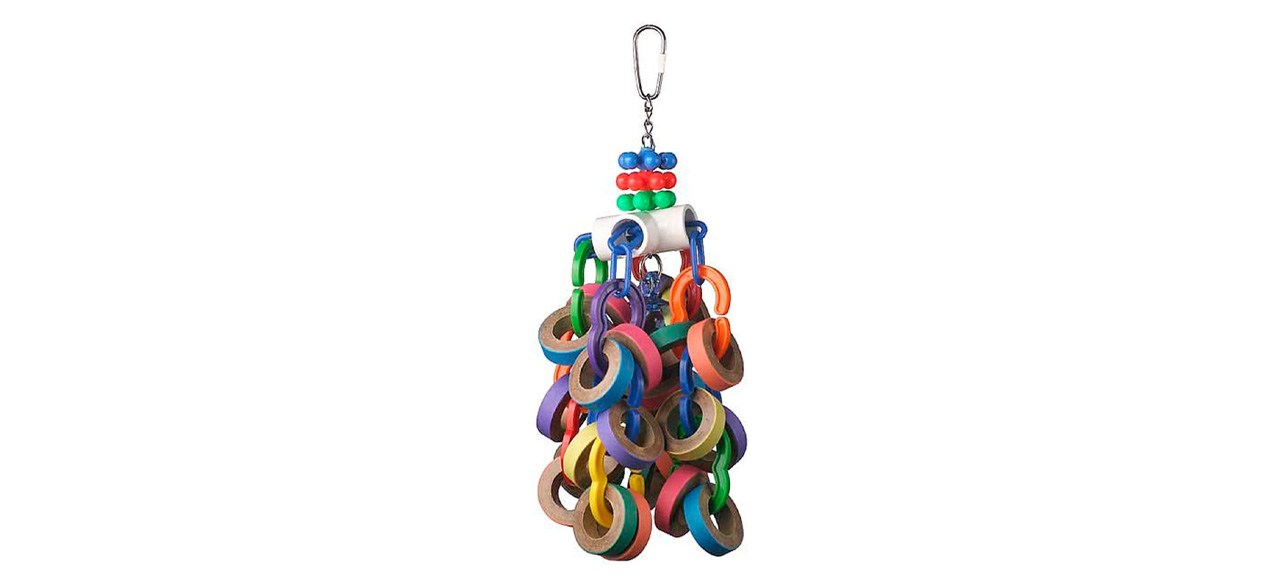 Best Super Bird Creations SB1107 Bagel Cascade Bird Toy