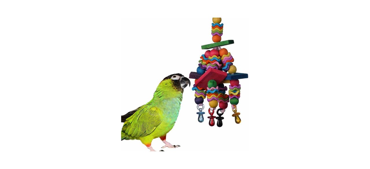 Pets-Best Super Bird Creations Wiggles And Wafers Bird Toy