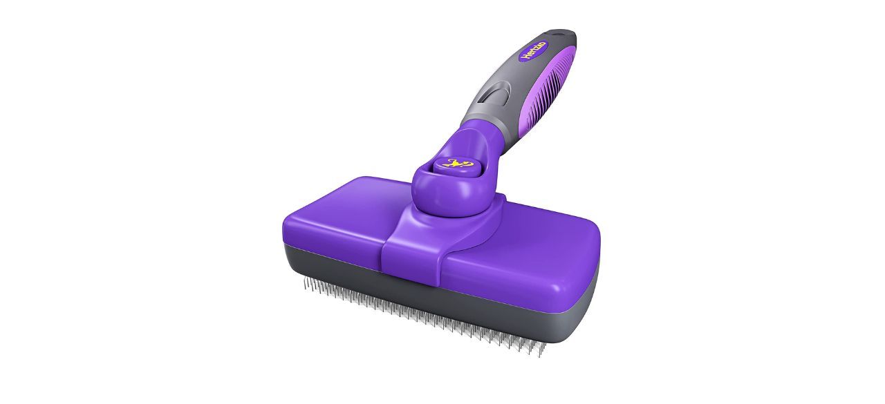 Hertzko Self-Cleaning Slicker Brush for Dogs and Cats