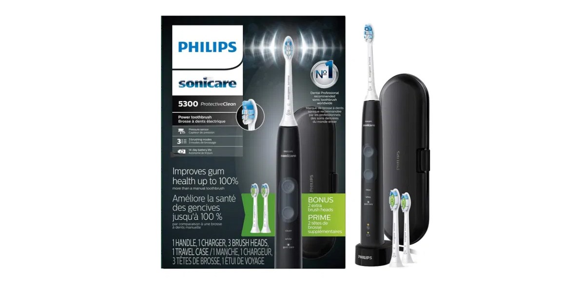Philips Sonicare ProtectiveClean 5300 Rechargeable Electric Power Toothbrush 