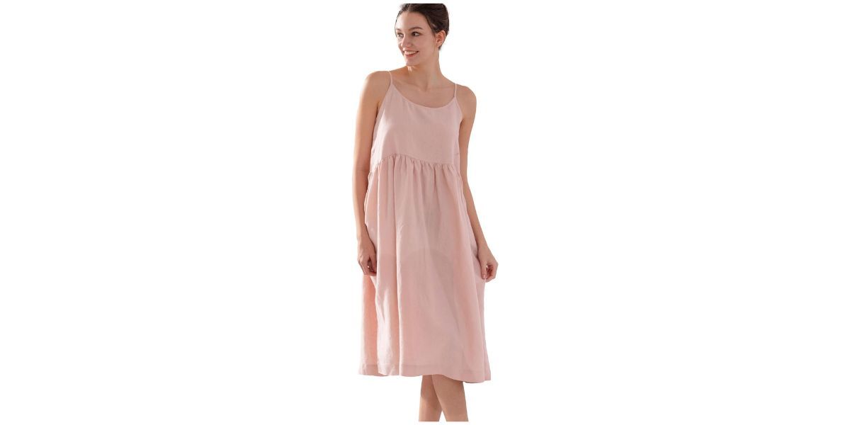 Simple&Opulence Linen Sundress