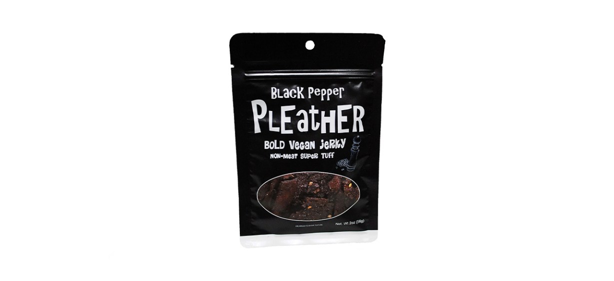 Pleather Black Pepper Vegan Jerky