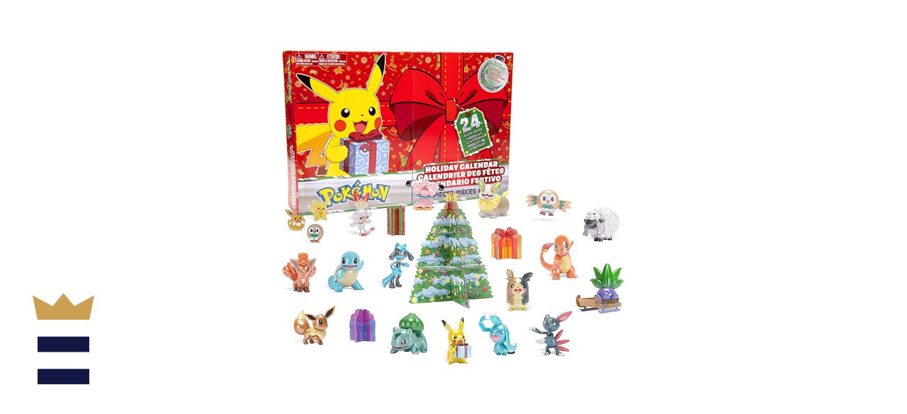 Pokemon 2021 Holiday Advent Calendar for Kids, 24 Gift Pieces - NEW