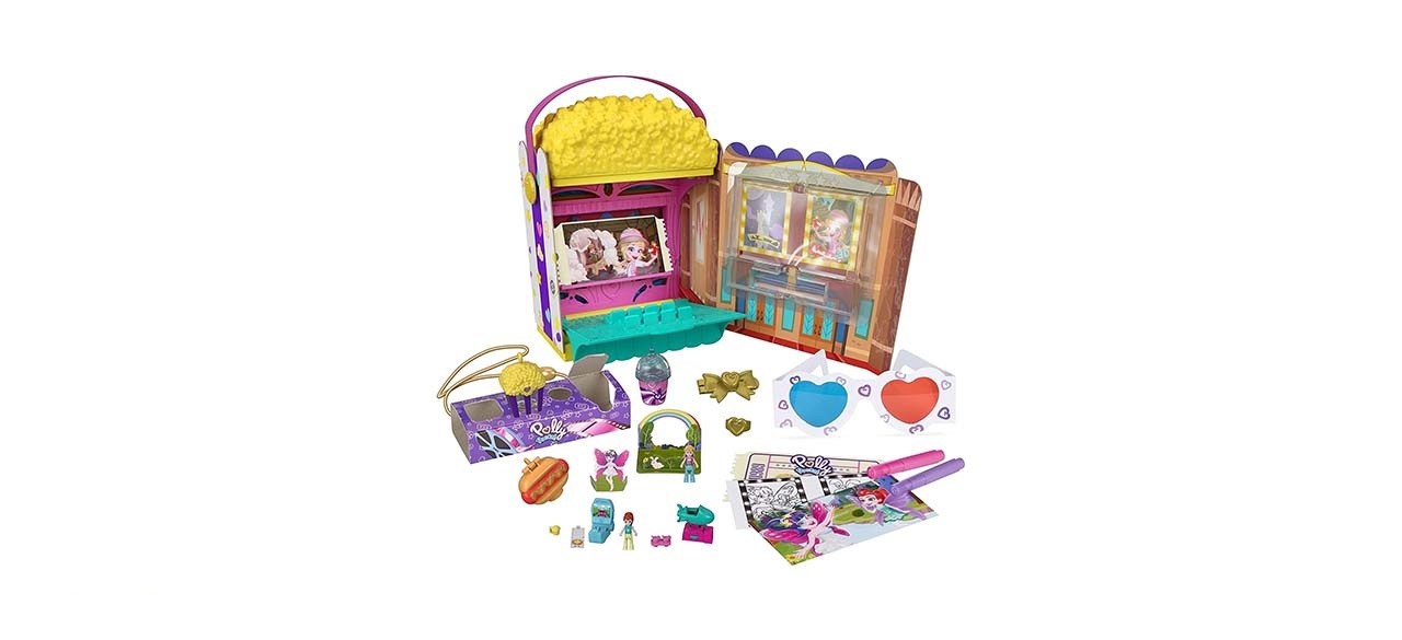 Polly Pocket Un-Box-It Playset on white background