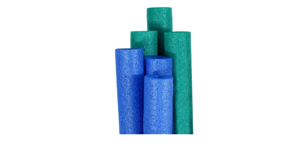 Pool Mate Premium Extra-Large Swimming Pool Noodles, Six-pack