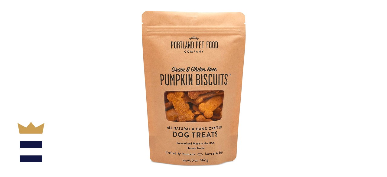 Portland Pet Food Company All-Natural Pumpkin Dog Treat Biscuits