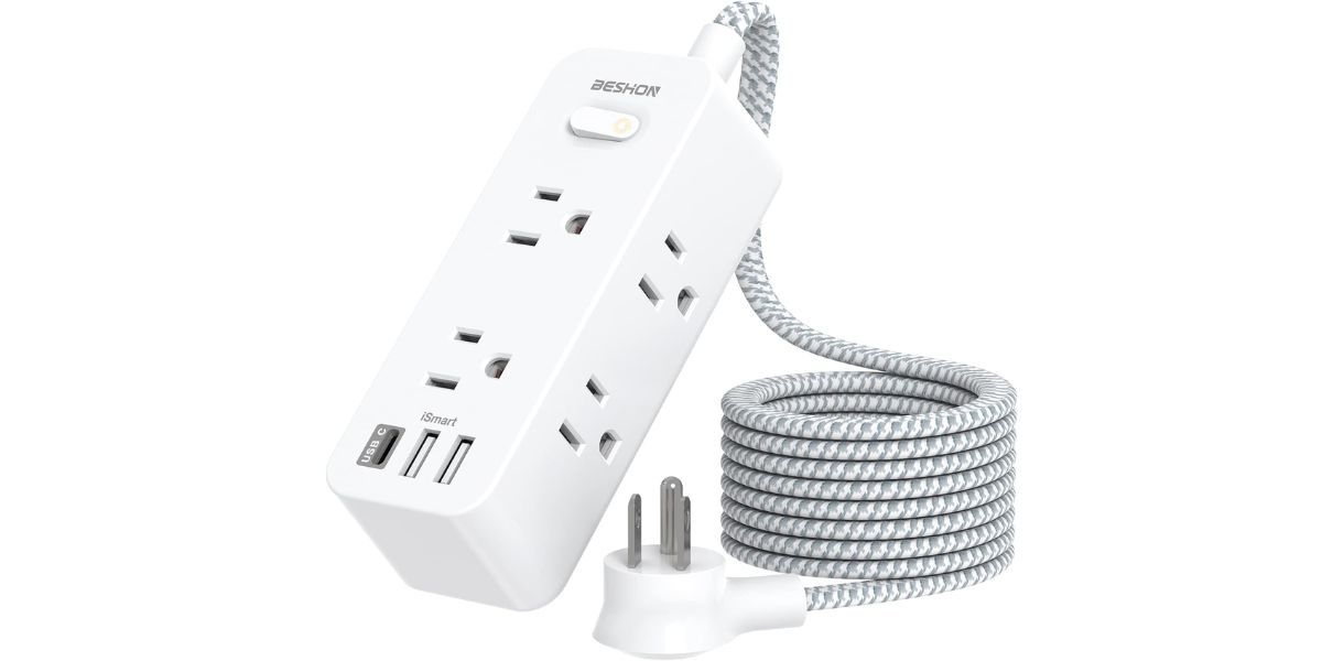 BESHON Power Strip Surge Protector