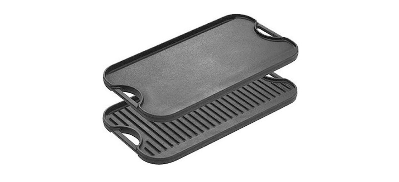 Lodge Pre-Seasoned Cast Iron Reversible Grill/Griddle With Handles