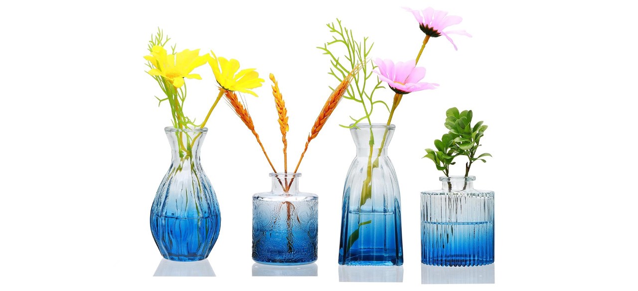 Mapoxy Glass Bud Vases