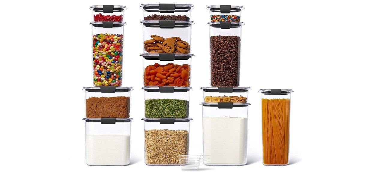 Rubbermaid Brilliance 14-Piece Food Storage Container Set