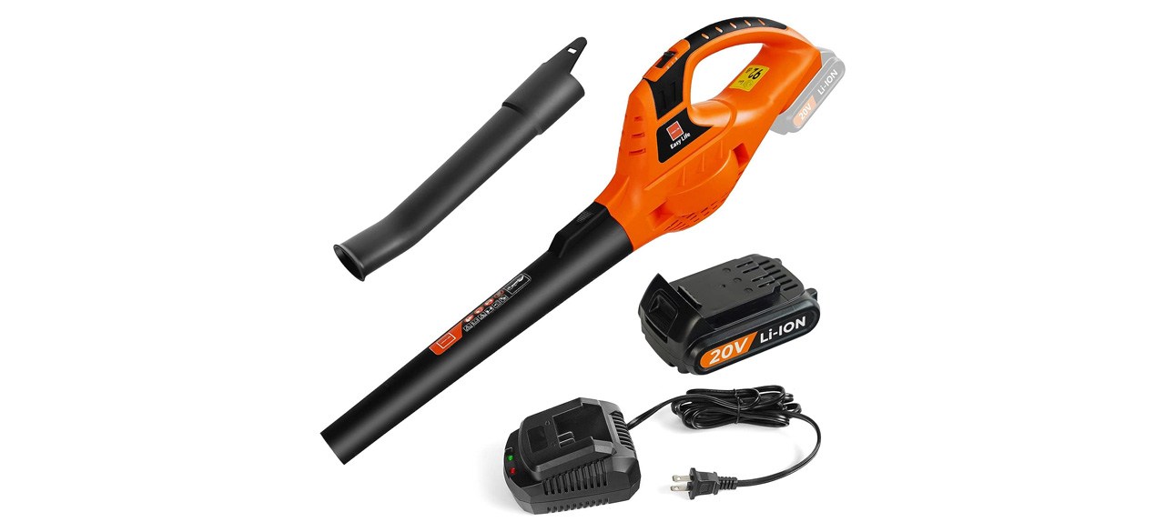 BLACK+DECKER 7 AMP 180 MPH 220 CFM Corded Electric Handheld Leaf