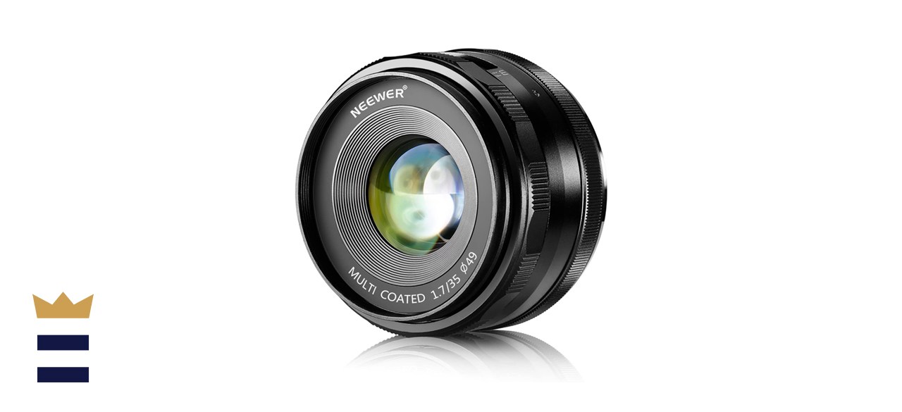 Neewer 35mm F1.7 Large Aperture APS-C Manual Focus Prime Fixed Lens