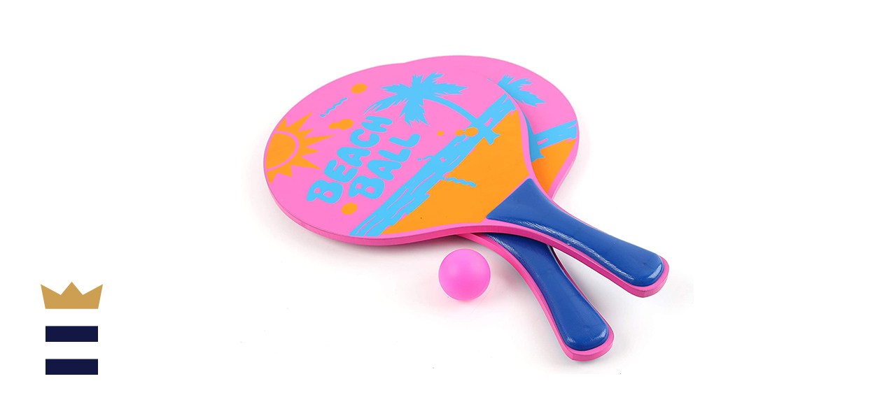 Pro Impact Beach Paddle Ball Set