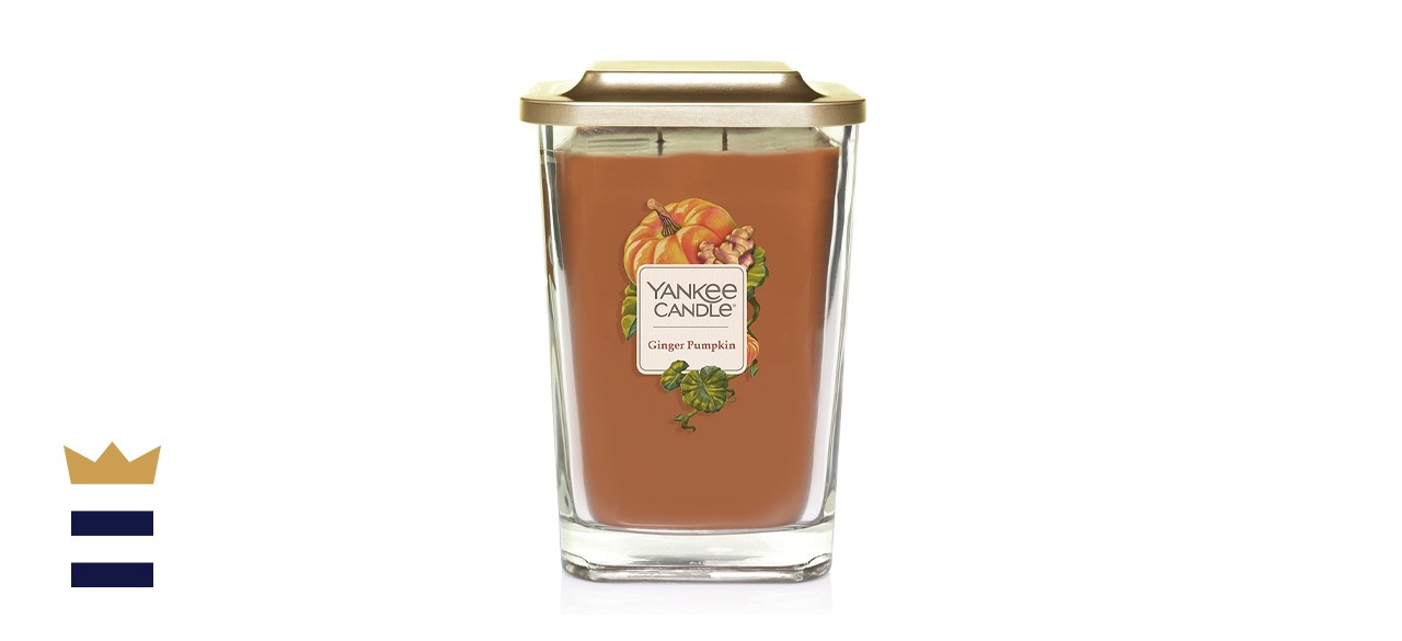 Yankee Candle Elevation Collection with Platform Lid Ginger Pumpkin Scented Candle