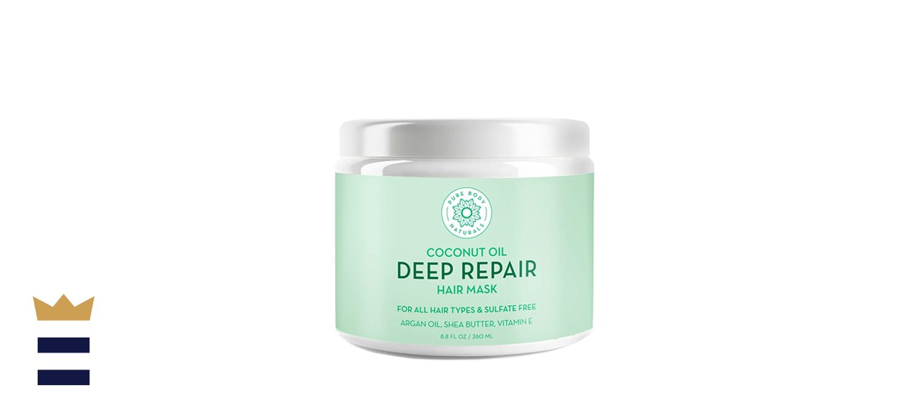 Pure Body Naturals Coconut Oil Deep Repair Hair Mask