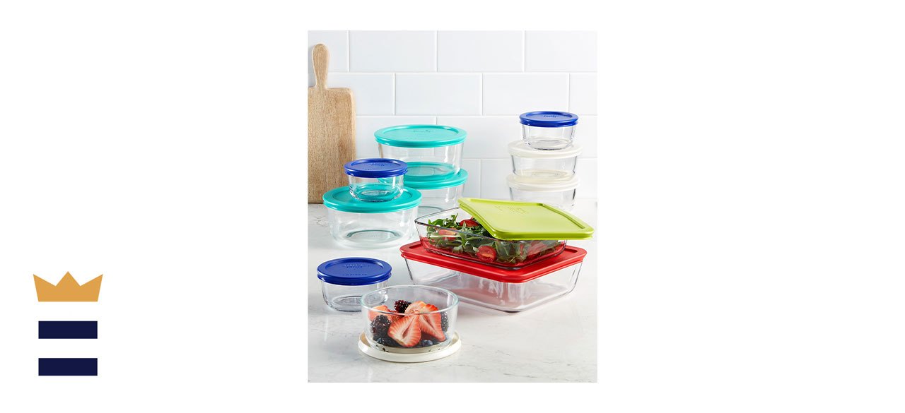 Pyrex 22-Piece Food Storage Container Set