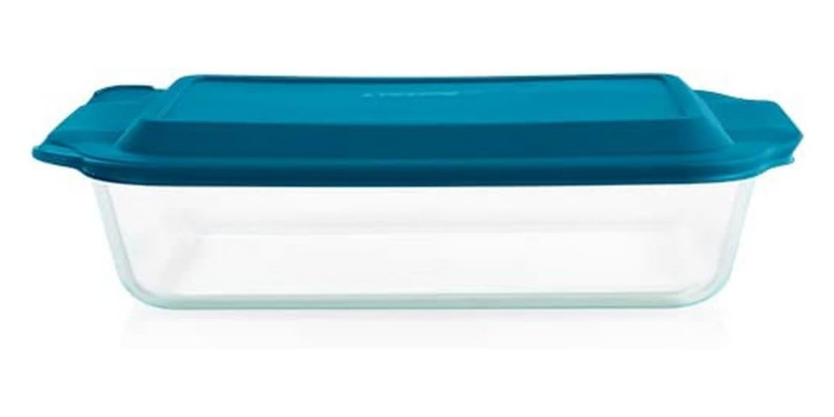 Pyrex Deep 9x13-Inch Glass Baking Dish with Lid
