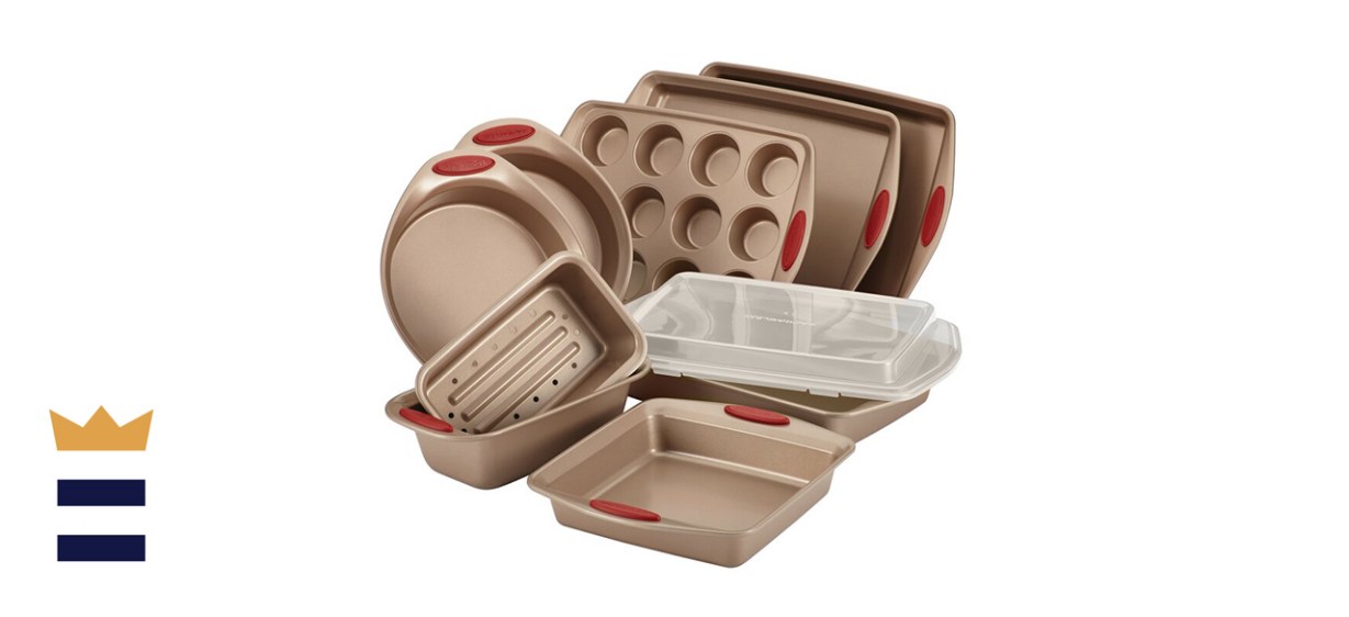 Rachael Ray 10-Piece Cucina Nonstick Bakeware Set Rachael Ray 10-Piece Cucina Nonstick Bakeware Set