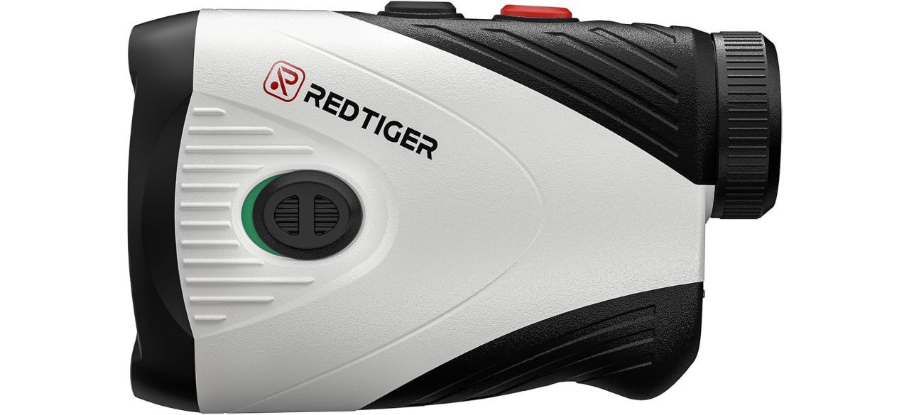 RedTiger Golf Rangefinder on white back