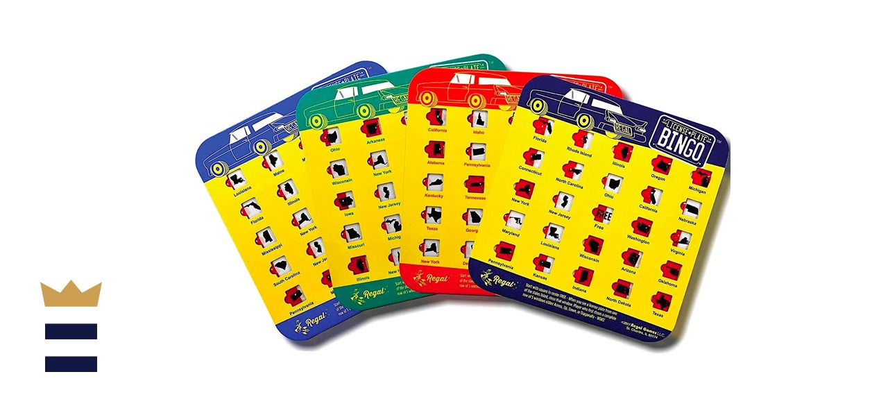 Regal Games Original License Plate Bingo Travel Set-Continuum Games