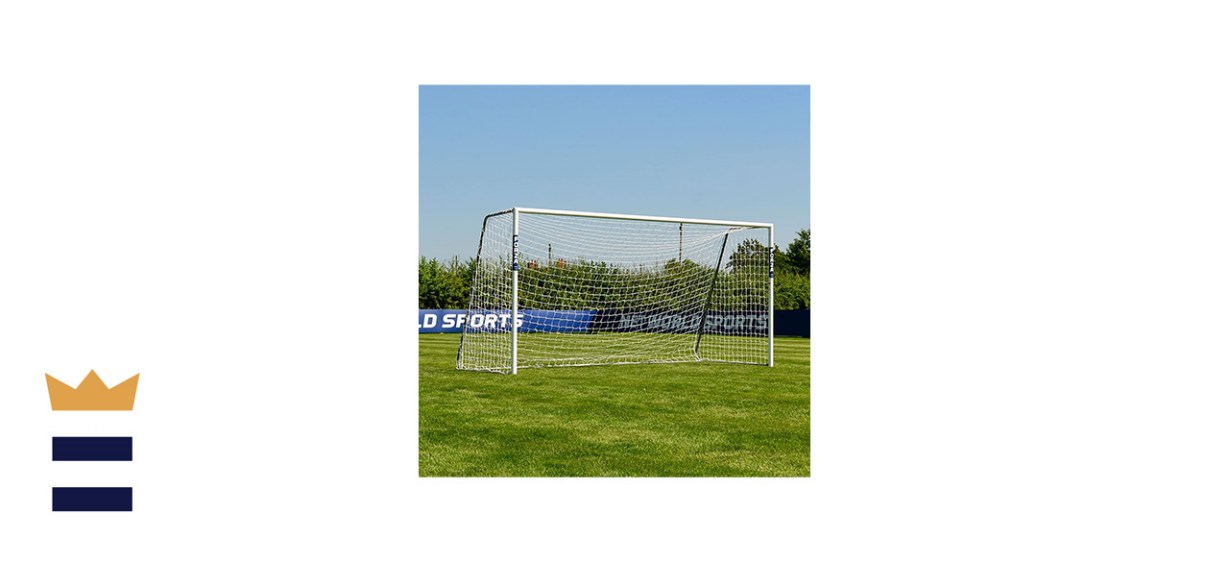 Regulation-size soccer goal