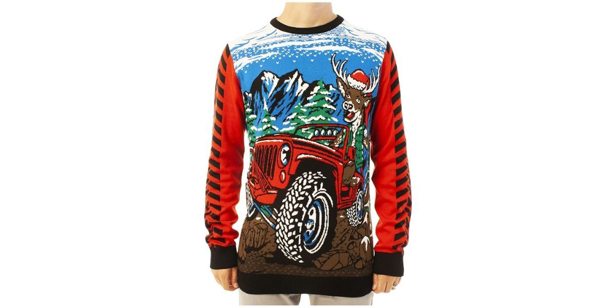 Wild Bobby Ugly Christmas Sweater - "Where You Gonna Put A Tree That Big?" Crewneck Sweatshirt