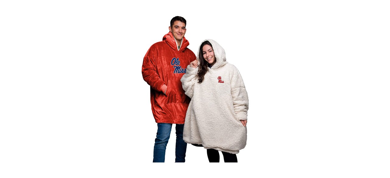 Best FOCO Reversible Oversized Sherpa Hoodie