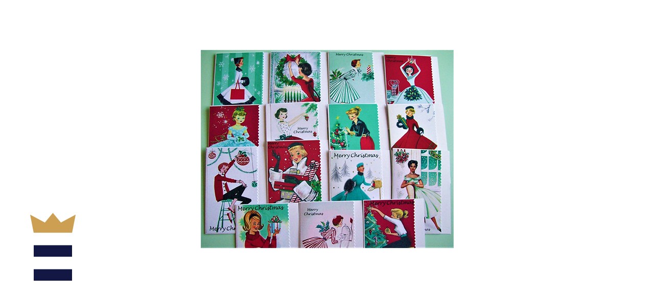 Gift O The Gab Reproduction Vintage Christmas Cards