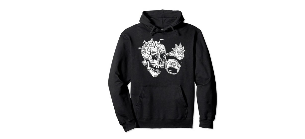 Rick and Morty Skull Hoodie