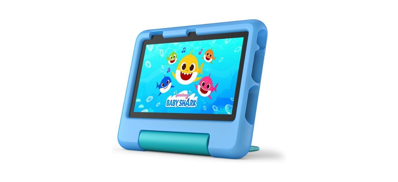 Amazon Fire 7 Kids Tablet in blue