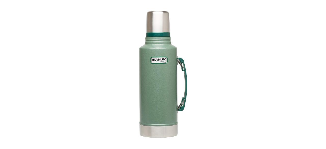 Stanley Classic Vacuum Insulated Wide Mouth Bottle in green