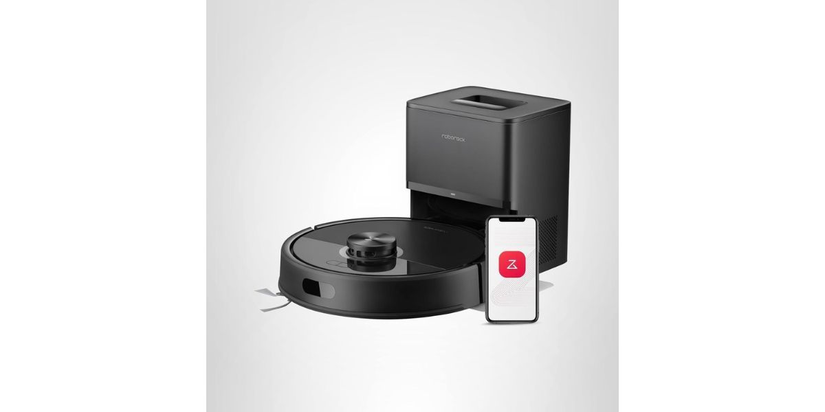 roborock Q7 M5+ Robot Vacuum and Mop on white background