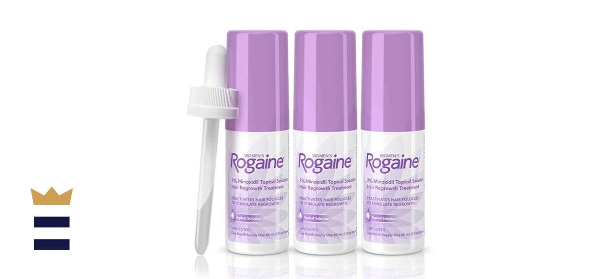 Rogaine Women’s 2% Minoxidil Topical Solution Hair Regrowth Treatment Rogaine Women’s 2% Minoxidil Topical Solution Hair Regrowth Treatment