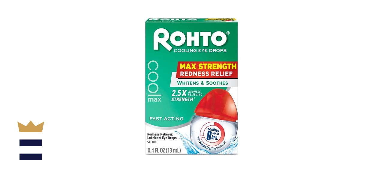 Rohto Cool Max Maximum Redness Relief Cooling Eye Drops