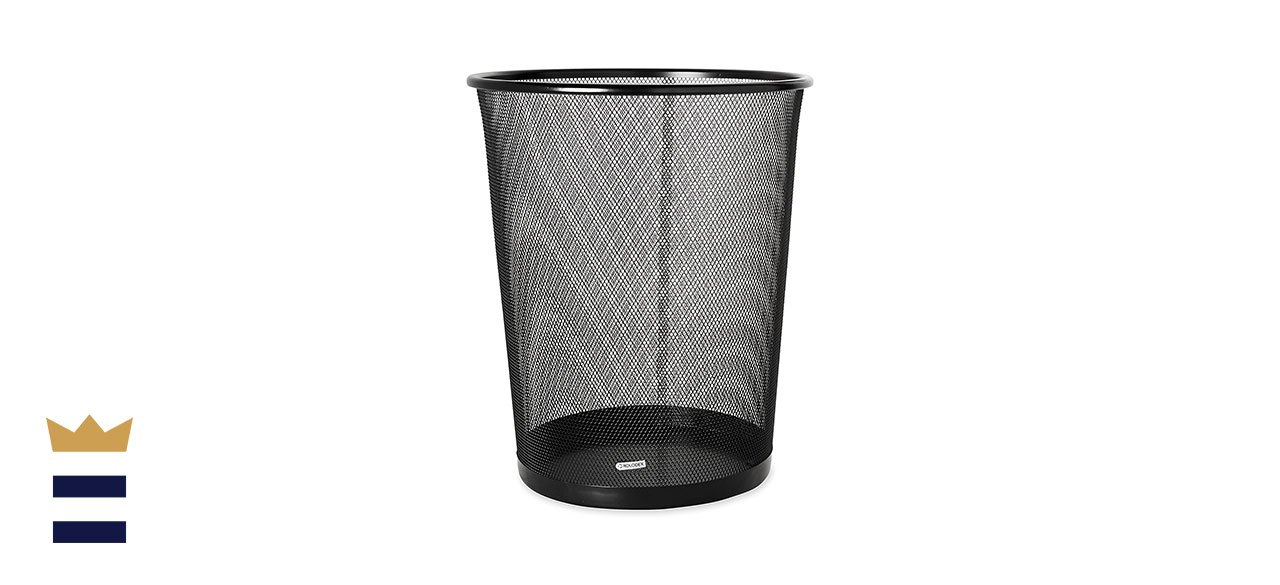 Rolodex 15-Liter Mesh Round Wastebasket